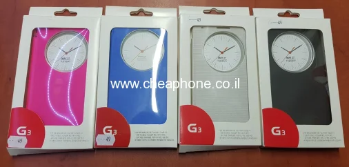 חיסול מלאי מגנים LG G3: קשיח, שקוף,חכם,וספר